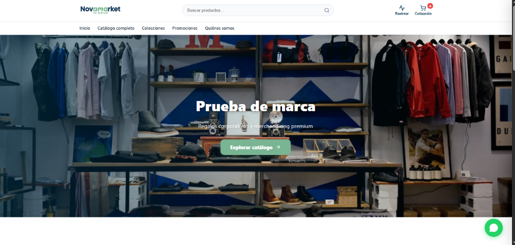 Demo en Vivo de Catálogo Digital Interactivo para Cafeterías y Comercio — KLAUPPER